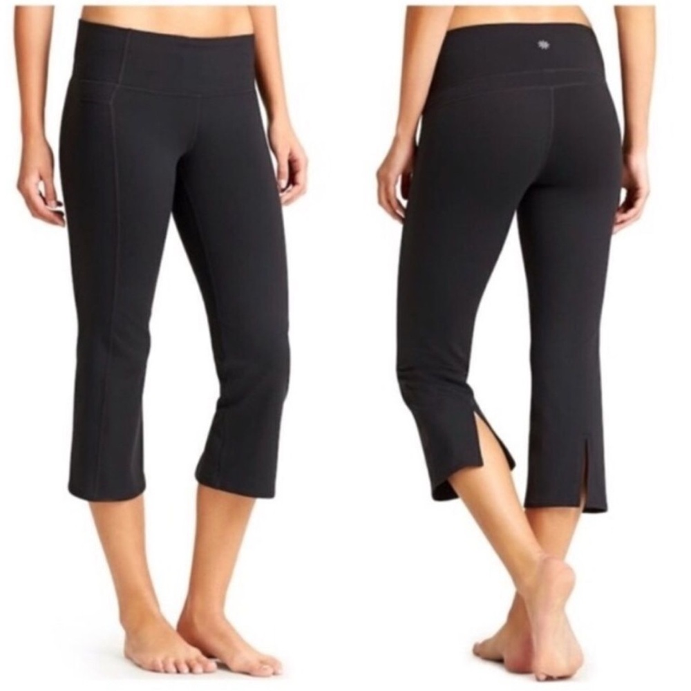 Athleta Power Up Capri Split Hem